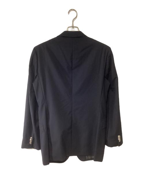 BURBERRY BLACK LABEL（バーバリーブラックレーベル）BURBERRY BLACK LABEL (バーバリーブラックレーベル) 銀釦テーラードジャケット ブラック サイズ:Lの古着・服飾アイテム