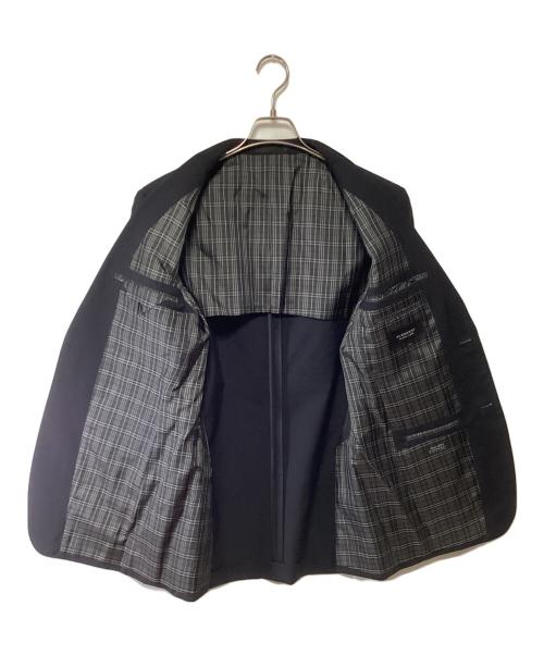 BURBERRY BLACK LABEL（バーバリーブラックレーベル）BURBERRY BLACK LABEL (バーバリーブラックレーベル) 銀釦テーラードジャケット ブラック サイズ:Lの古着・服飾アイテム