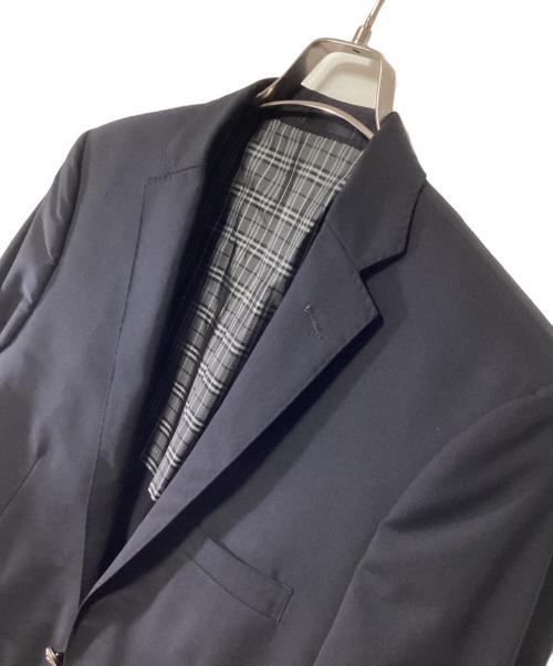 BURBERRY BLACK LABEL（バーバリーブラックレーベル）BURBERRY BLACK LABEL (バーバリーブラックレーベル) 銀釦テーラードジャケット ブラック サイズ:Lの古着・服飾アイテム