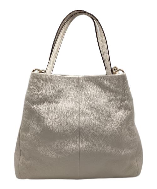 COACH（コーチ）COACH (コーチ) トートバッグ アイボリーの古着・服飾アイテム