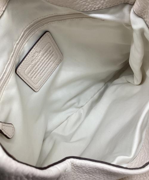 COACH（コーチ）COACH (コーチ) トートバッグ アイボリーの古着・服飾アイテム