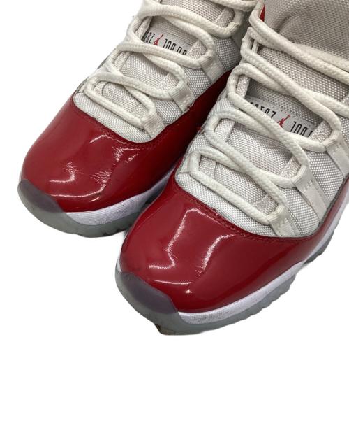 NIKE（ナイキ）NIKE (ナイキ) AIR JORDAN 11 RETRO ホワイト×レッド サイズ:25.5の古着・服飾アイテム