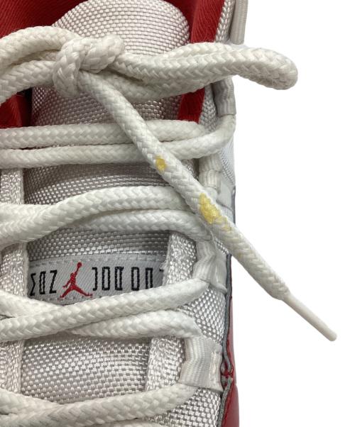 NIKE（ナイキ）NIKE (ナイキ) AIR JORDAN 11 RETRO ホワイト×レッド サイズ:25.5の古着・服飾アイテム