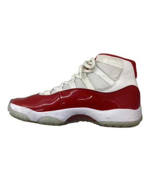 NIKE（ナイキ）NIKE (ナイキ) AIR JORDAN 11 RETRO ホワイト×レッド サイズ:25.5の古着・服飾アイテム