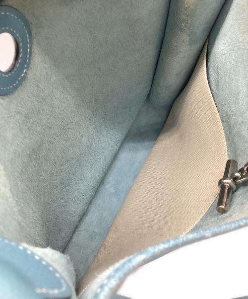 HERMES（エルメス）HERMES (エルメス) ショルダーバッグ ブルーの古着・服飾アイテム