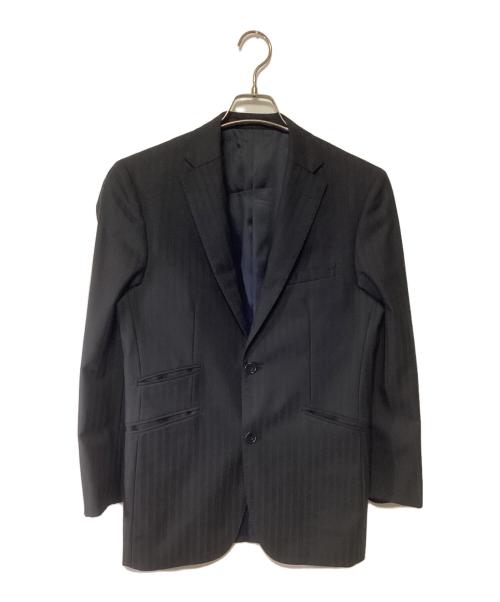 BURBERRY BLACK LABEL（バーバリーブラックレーベル）BURBERRY BLACK LABEL (バーバリーブラックレーベル) テーラードジャケット ブラック サイズ:記載なしの古着・服飾アイテム