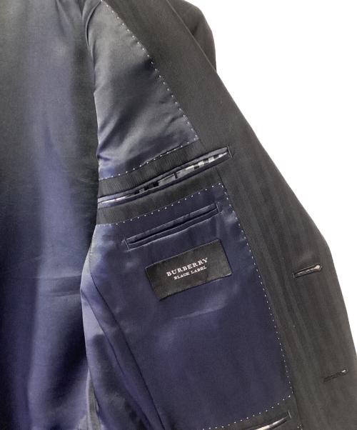 BURBERRY BLACK LABEL（バーバリーブラックレーベル）BURBERRY BLACK LABEL (バーバリーブラックレーベル) テーラードジャケット ブラック サイズ:記載なしの古着・服飾アイテム