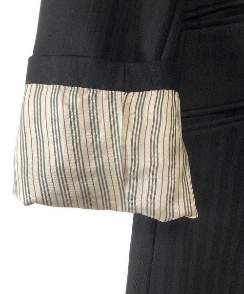 BURBERRY BLACK LABEL（バーバリーブラックレーベル）BURBERRY BLACK LABEL (バーバリーブラックレーベル) テーラードジャケット ブラック サイズ:記載なしの古着・服飾アイテム