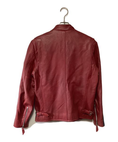 Schott（ショット）Schott (ショット) CLASSIC RACER JACKET レッド サイズ:Lの古着・服飾アイテム