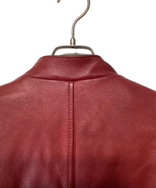 Schott（ショット）Schott (ショット) CLASSIC RACER JACKET レッド サイズ:Lの古着・服飾アイテム