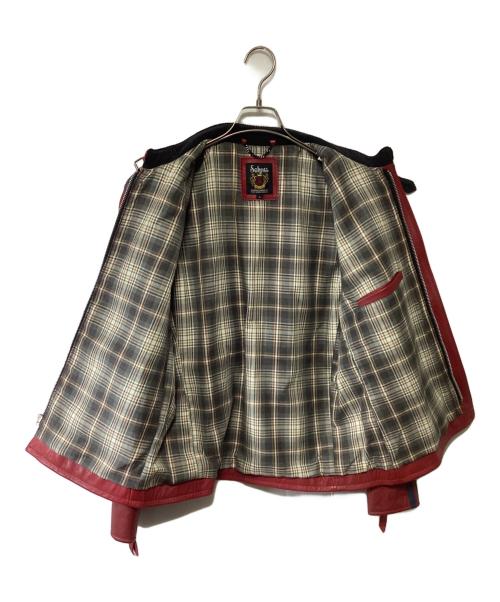 Schott（ショット）Schott (ショット) CLASSIC RACER JACKET レッド サイズ:Lの古着・服飾アイテム