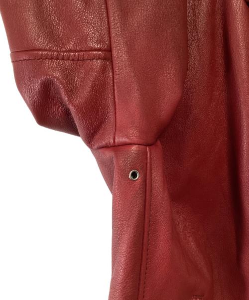 Schott（ショット）Schott (ショット) CLASSIC RACER JACKET レッド サイズ:Lの古着・服飾アイテム