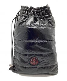 MONCLER×Palm Angels（モンクレール×パーム エンジェルス）の古着「巾着ポーチ」｜ブラック