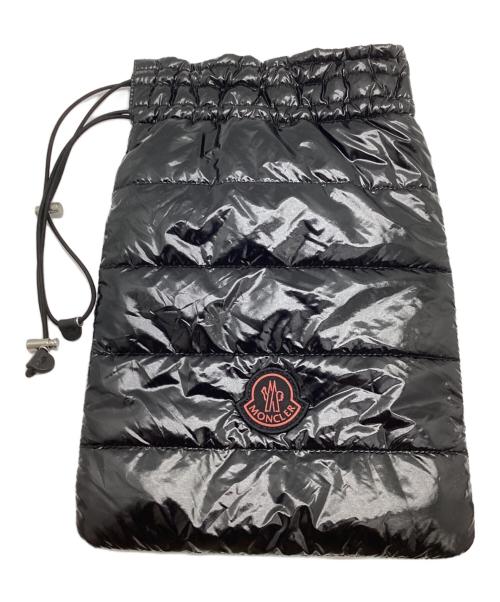 MONCLER（モンクレール）MONCLER (モンクレール) Palm Angels (パーム エンジェルス) 巾着ポーチ ブラックの古着・服飾アイテム