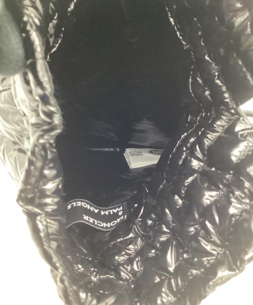 MONCLER（モンクレール）MONCLER (モンクレール) Palm Angels (パーム エンジェルス) 巾着ポーチ ブラックの古着・服飾アイテム