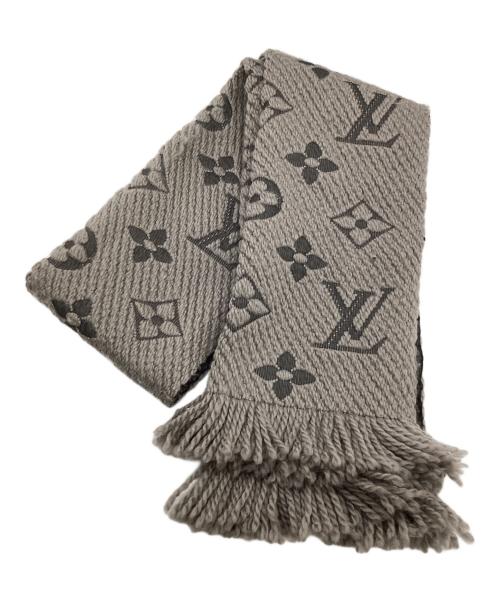 LOUIS VUITTON（ルイ ヴィトン）LOUIS VUITTON (ルイ ヴィトン) マフラー グレーの古着・服飾アイテム