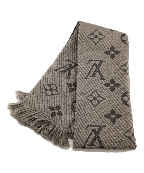 LOUIS VUITTON（ルイ ヴィトン）LOUIS VUITTON (ルイ ヴィトン) マフラー グレーの古着・服飾アイテム
