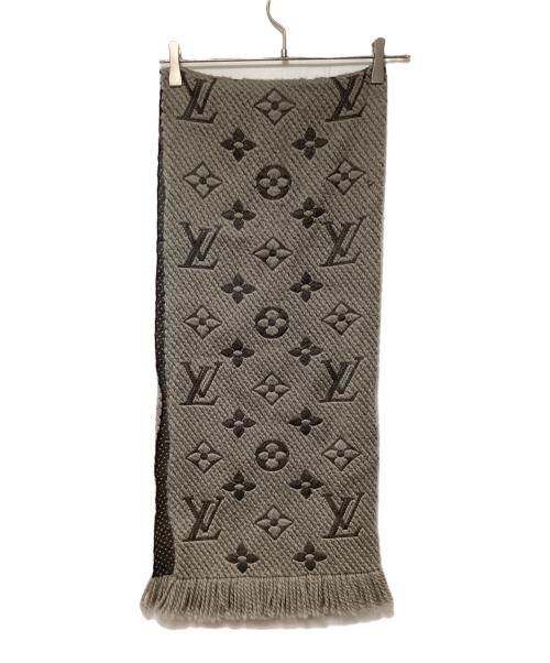 LOUIS VUITTON（ルイ ヴィトン）LOUIS VUITTON (ルイ ヴィトン) マフラー グレーの古着・服飾アイテム