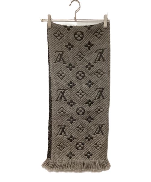 LOUIS VUITTON（ルイ ヴィトン）LOUIS VUITTON (ルイ ヴィトン) マフラー グレーの古着・服飾アイテム