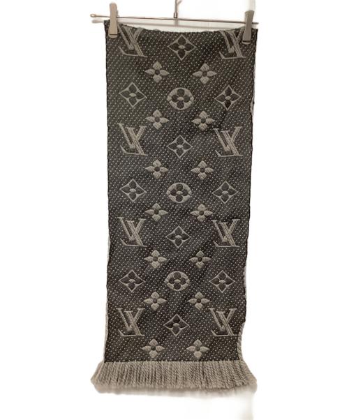 LOUIS VUITTON（ルイ ヴィトン）LOUIS VUITTON (ルイ ヴィトン) マフラー グレーの古着・服飾アイテム
