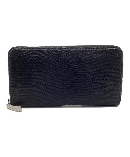 PELLE MORBIDA（ペッレモルビダ）PELLE MORBIDA (ペッレモルビダ) 長財布 ブラックの古着・服飾アイテム