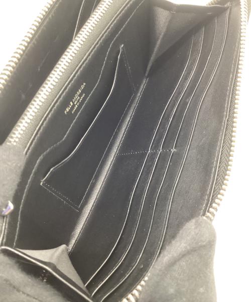 PELLE MORBIDA（ペッレモルビダ）PELLE MORBIDA (ペッレモルビダ) 長財布 ブラックの古着・服飾アイテム