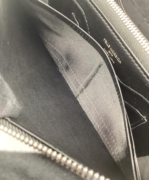 PELLE MORBIDA（ペッレモルビダ）PELLE MORBIDA (ペッレモルビダ) 長財布 ブラックの古着・服飾アイテム