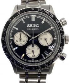 SEIKO（セイコー）の古着「クロノグラフ」｜ブラック