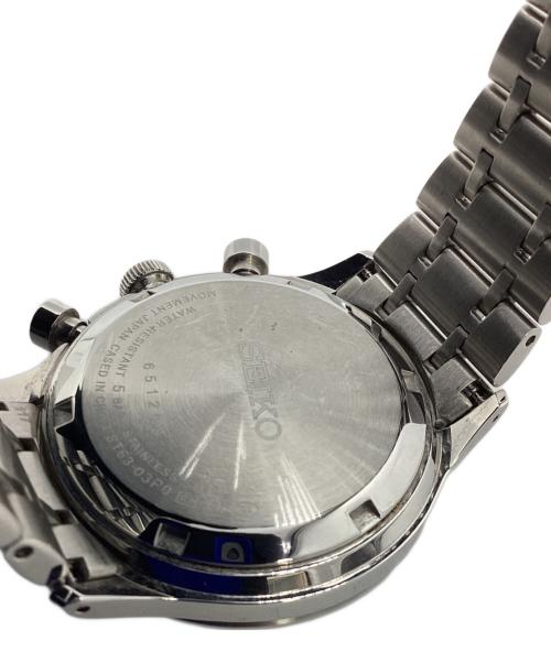 SEIKO（セイコー）SEIKO (セイコー) クロノグラフ ブラックの古着・服飾アイテム