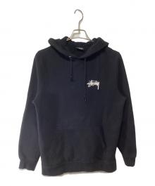 stussy（ステューシー）の古着「プルオーバーパーカー」｜ブラック