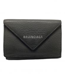 BALENCIAGA（バレンシアガ）の古着「3つ折り財布」｜グレー