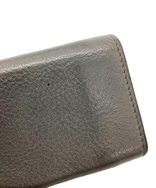 BALENCIAGA（バレンシアガ）BALENCIAGA (バレンシアガ) 3つ折り財布 グレーの古着・服飾アイテム