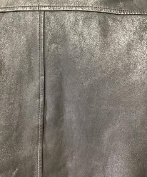 R.NEWBOLD（アールニューボールド）R.NEWBOLD (アールニューボールド) レザージャケット ダークブラウン サイズ:Mの古着・服飾アイテム