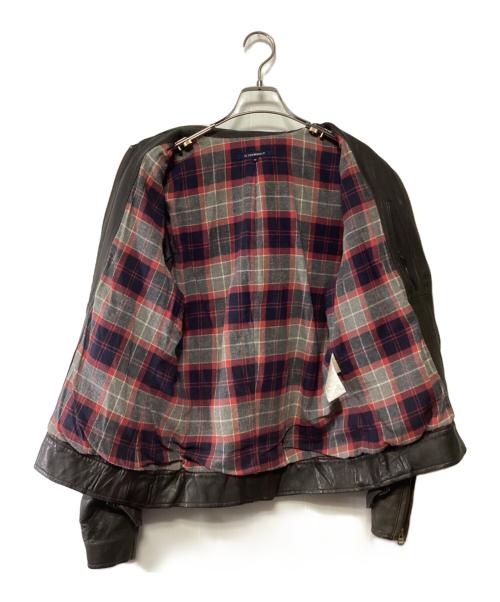R.NEWBOLD（アールニューボールド）R.NEWBOLD (アールニューボールド) レザージャケット ダークブラウン サイズ:Mの古着・服飾アイテム