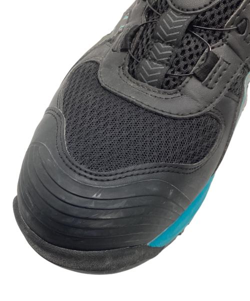 asics（アシックス）asics (アシックス) 安全靴 ブラック×ブルー サイズ:26.5の古着・服飾アイテム