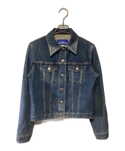 BURBERRY BLUE LABEL（バーバリー ブルー レーベル）BURBERRY BLUE LABEL (バーバリー ブルー レーベル) デニムジャケット インディゴ サイズ:38の古着・服飾アイテム