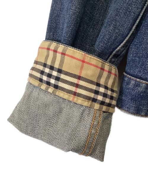 BURBERRY BLUE LABEL（バーバリー ブルー レーベル）BURBERRY BLUE LABEL (バーバリー ブルー レーベル) デニムジャケット インディゴ サイズ:38の古着・服飾アイテム