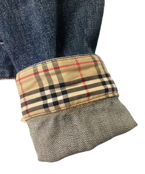 BURBERRY BLUE LABEL（バーバリー ブルー レーベル）BURBERRY BLUE LABEL (バーバリー ブルー レーベル) デニムジャケット インディゴ サイズ:38の古着・服飾アイテム