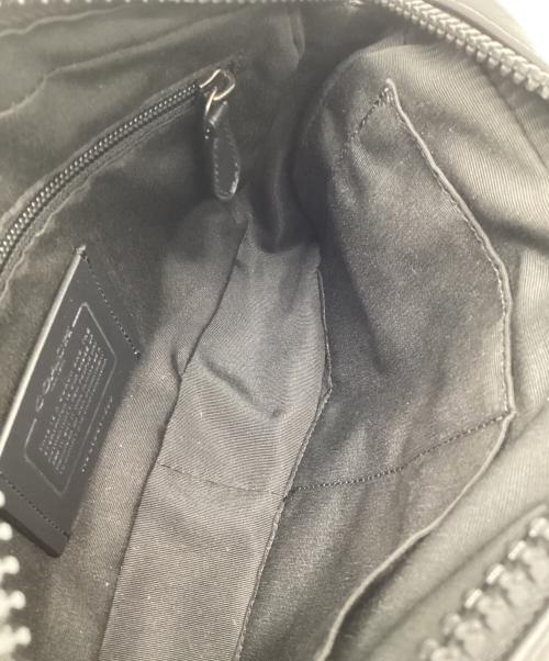 COACH（コーチ）COACH (コーチ) ウエストバッグ ブラック×レッドの古着・服飾アイテム