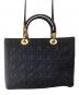 Christian Dior (クリスチャン ディオール) 2WAYバッグ ブラック：60000円