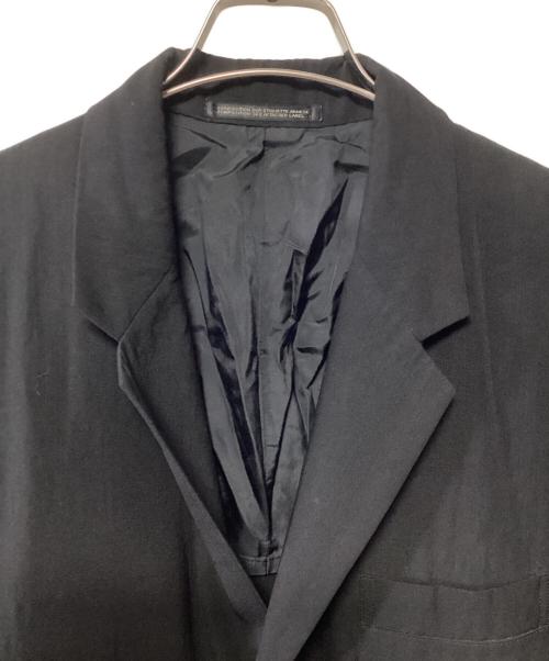 Yohji Yamamoto pour homme（ヨウジヤマモト プールオム）Yohji Yamamoto pour homme (ヨウジヤマモト プールオム) チェスターコート ブラック サイズ:3の古着・服飾アイテム
