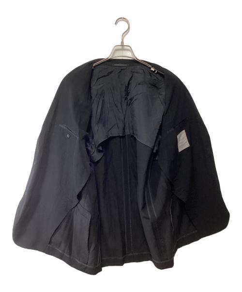 Yohji Yamamoto pour homme（ヨウジヤマモト プールオム）Yohji Yamamoto pour homme (ヨウジヤマモト プールオム) チェスターコート ブラック サイズ:3の古着・服飾アイテム