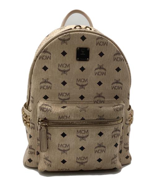 MCM（エムシーエム）MCM (エムシーエム) リュック ベージュの古着・服飾アイテム