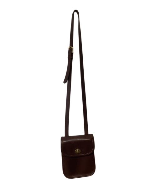 COACH（コーチ）COACH (コーチ) ショルダーバッグ ブラウンの古着・服飾アイテム