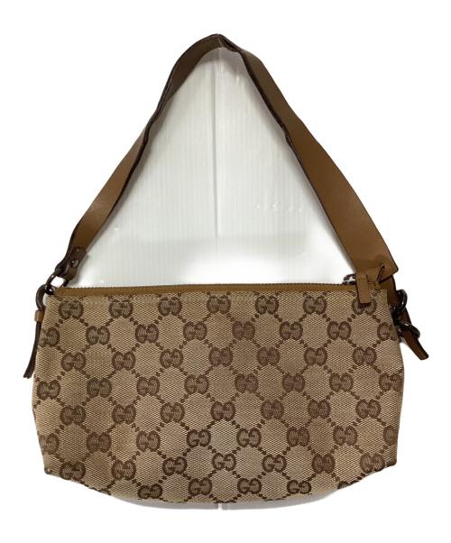GUCCI（グッチ）GUCCI (グッチ) ショルダーバッグ ブラウンの古着・服飾アイテム
