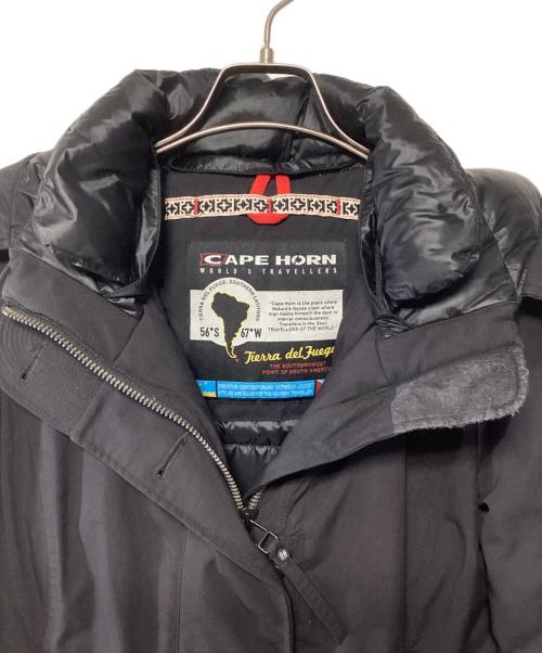 CAPE HORN（ケープホーン）CAPE HORN (ケープホーン) ダウンコート ブラック サイズ:42の古着・服飾アイテム