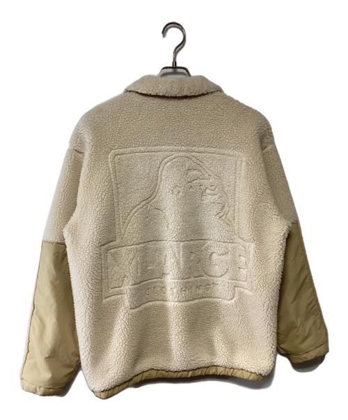 X-LARGE（エクストララージ）X-LARGE (エクストララージ) ボアジップアップジャケット アイボリー サイズ:Mの古着・服飾アイテム