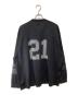 LFYT (エルエフワイティー) フットボールシャツ ブラック サイズ:XL：7000円