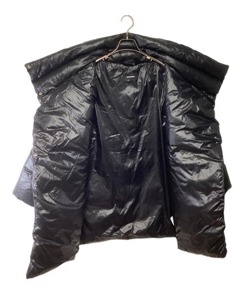 DIESEL（ディーゼル）DIESEL (ディーゼル) ダウンコート ブラック サイズ:XXSの古着・服飾アイテム