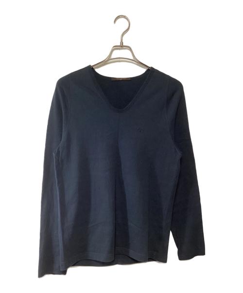 LOUIS VUITTON（ルイ ヴィトン）LOUIS VUITTON (ルイ ヴィトン) 長袖カットソー ネイビー サイズ:Sの古着・服飾アイテム